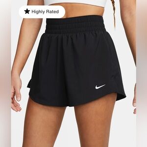 Nike One Women's Dri-FIT High-Waisted 3" 2-in-1 Shorts